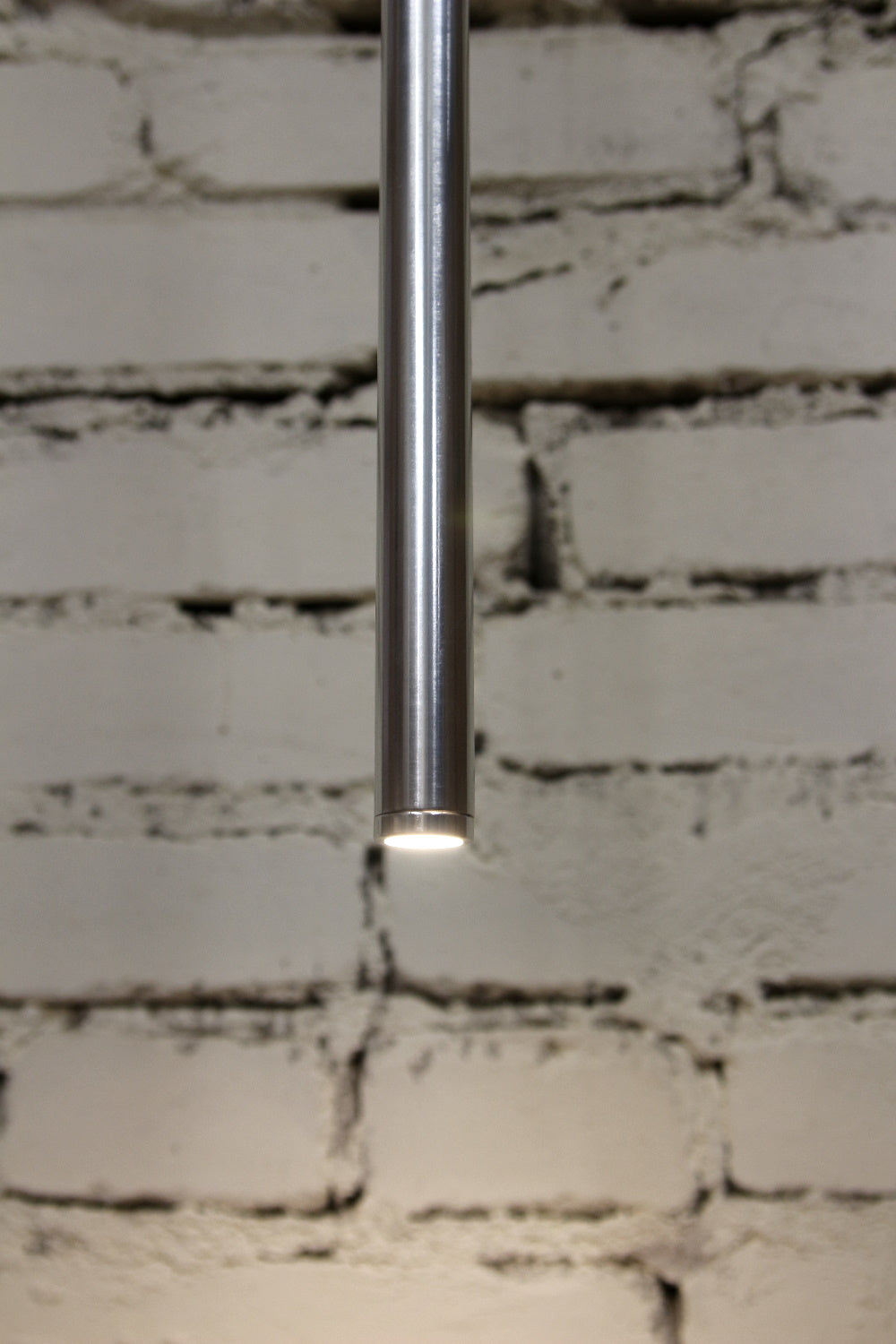 LED pendant light ULT cylinder slim 5W, 3000K, Ø30x400mm, silver