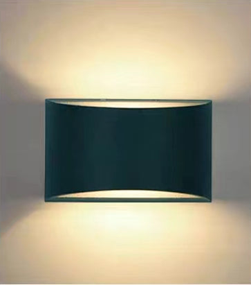 LED outdoor wall light ULT, 7W, 3000K, IP44, black