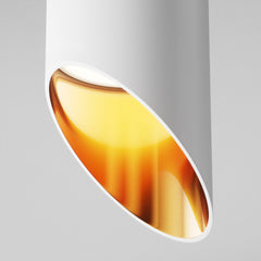 Ceiling light ULT MR16, 250mm, white/gold
