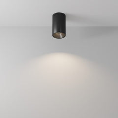 Surface light ULT, GU10, Ø65x105mm, IP65, cylinder, black