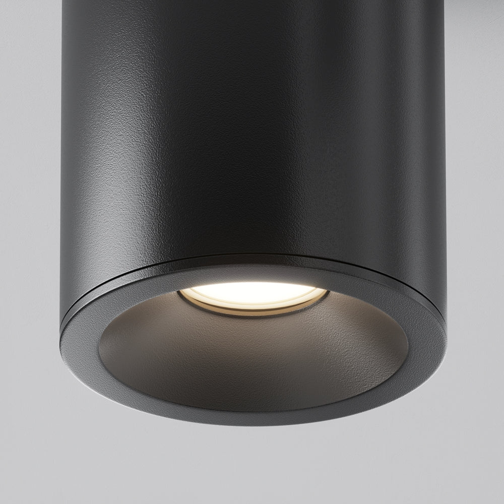 Surface light ULT, MR16, Ø85x115mm, IP65, cylinder, black