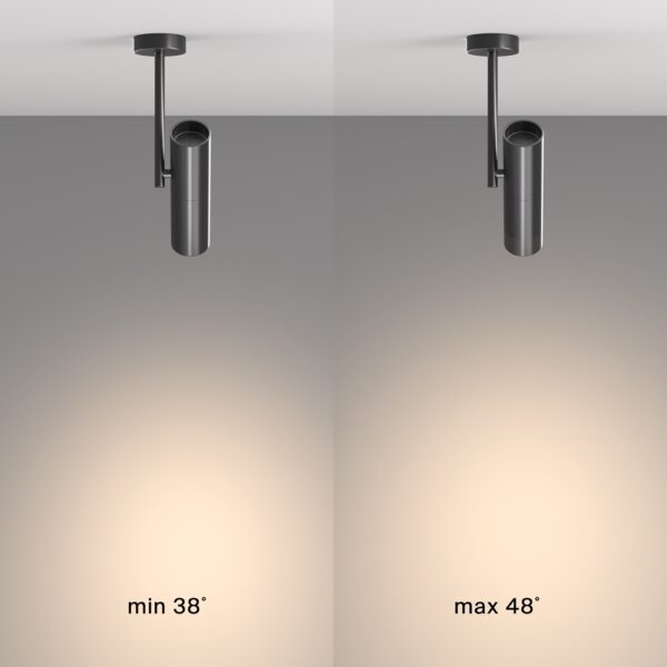 Ceiling light ULT MR16, black