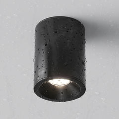 Surface light ULT, MR16, Ø85x115mm, IP65, cylinder, black