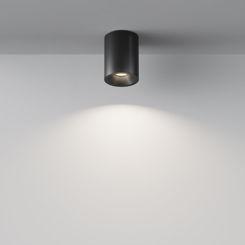 Surface light ULT, MR16, Ø85x115mm, IP65, cylinder, black