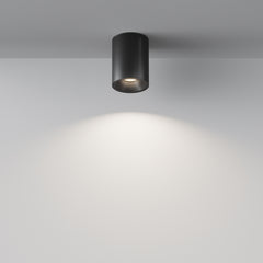 Surface light ULT, MR16, Ø85x115mm, IP65, cylinder, black