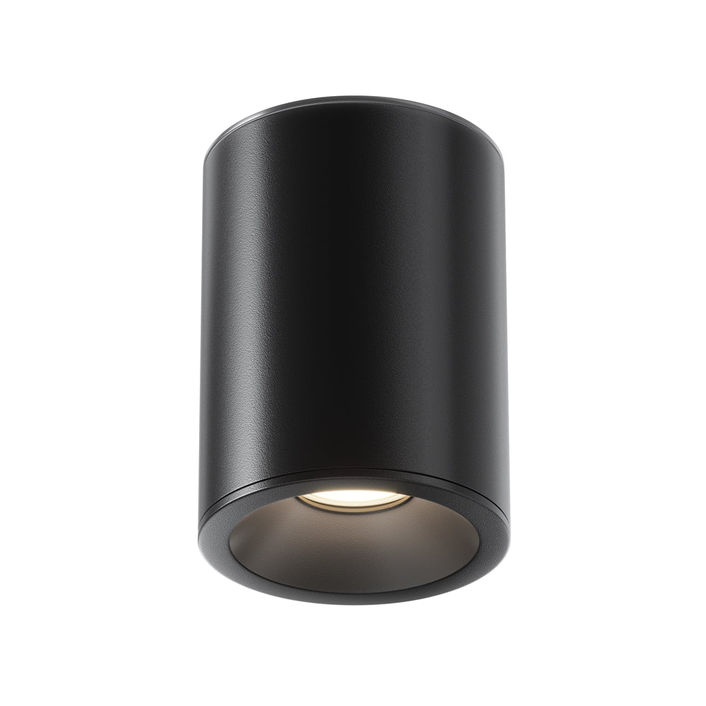 Surface light ULT, MR16, Ø85x115mm, IP65, cylinder, black