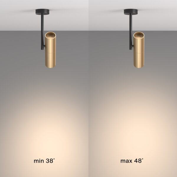 Ceiling light ULT MR16, gold