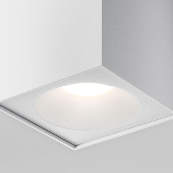Surface light ULT, MR16, 90x90x115mm, IP65, square, white