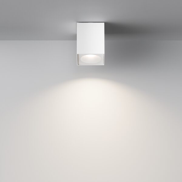 Surface light ULT, MR16, 90x90x115mm, IP65, square, white