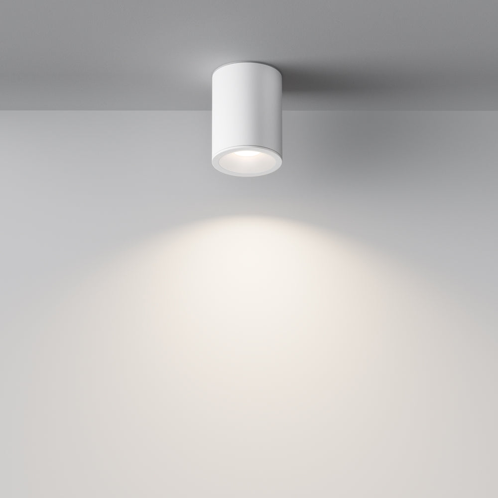 Surface light ULT, MR16, Ø85x115mm, IP65, cylinder, white