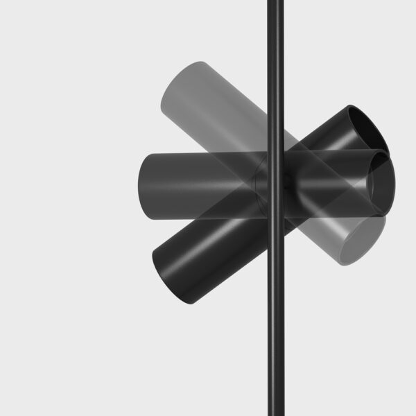 Ceiling light ULT 2xMR16, black