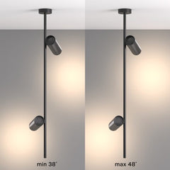 Ceiling light ULT 2xMR16, black