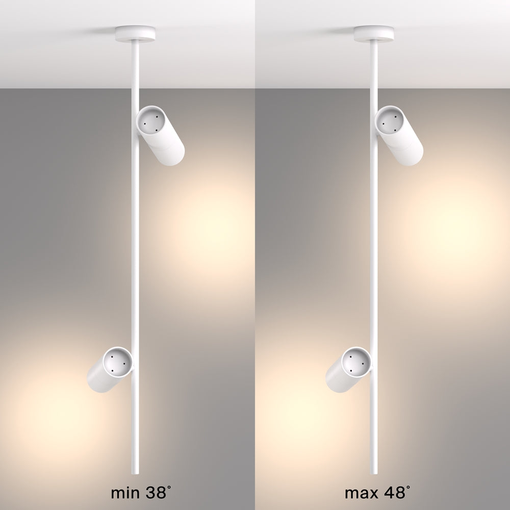 Ceiling light ULT 2xMR16, white