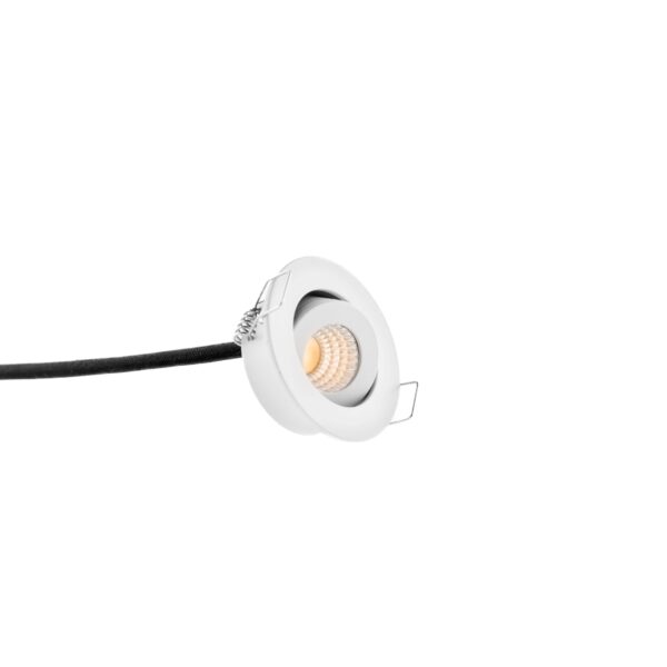 LED recessed light ULT 3W, 3000K, Ø52x19mm, white