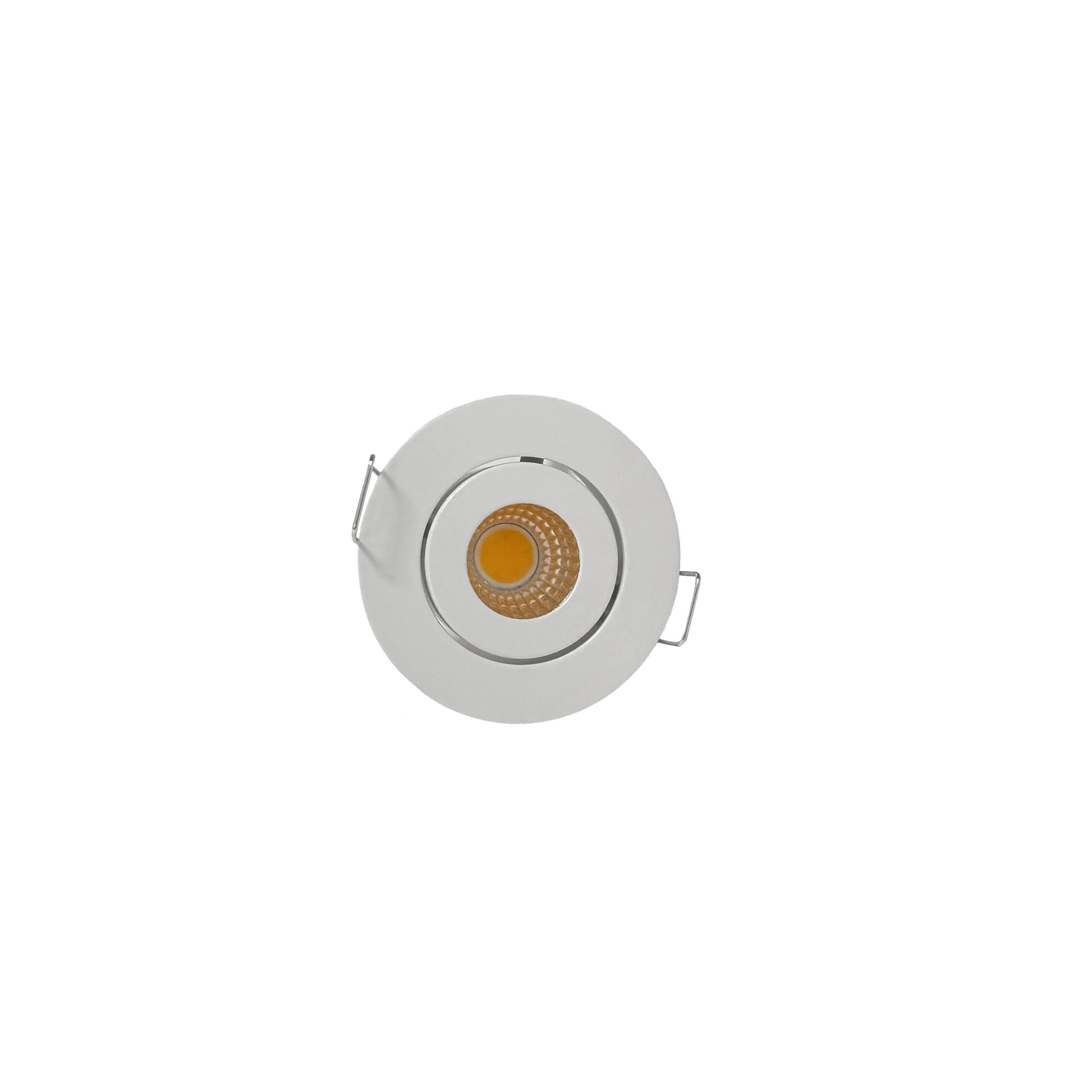 LED recessed light ULT 3W, 3000K, Ø52x19mm, white