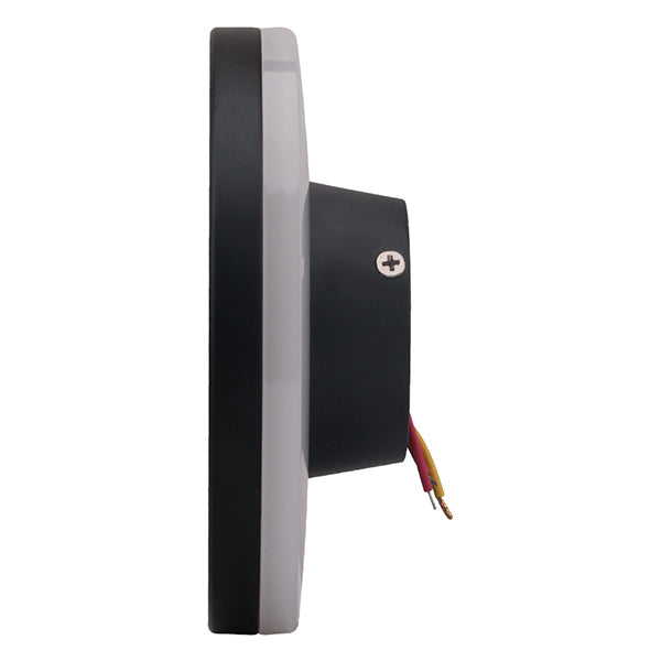 LED outdoor wall light ULT, 12W, 360°, 3000K, IP65, black