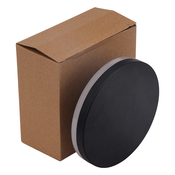 LED outdoor wall light ULT, 12W, 360°, 3000K, IP65, black