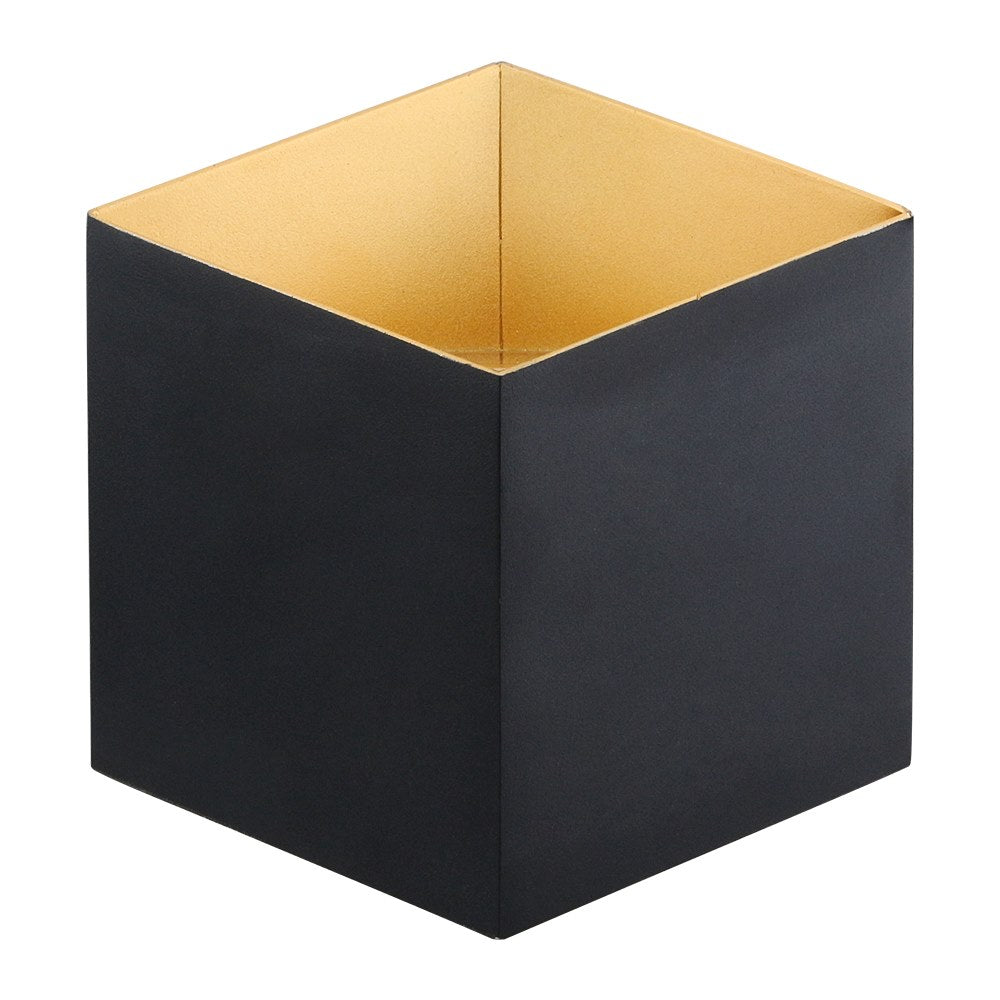 LED outdoor wall light ULT, 3+3W, 3000K, IP65, black/gold