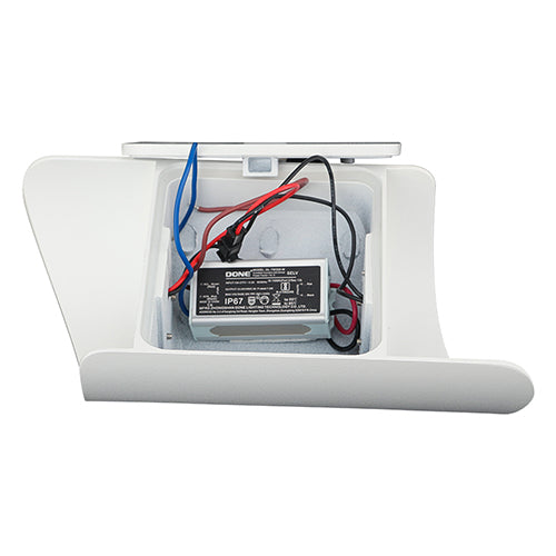 LED outdoor wall light ULT, 3+3W, 3000K, IP65, white