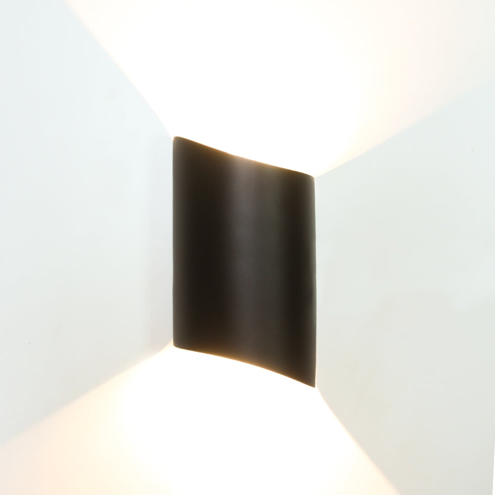 LED outdoor wall light ULT, 3+3W, 3000K, IP65, black