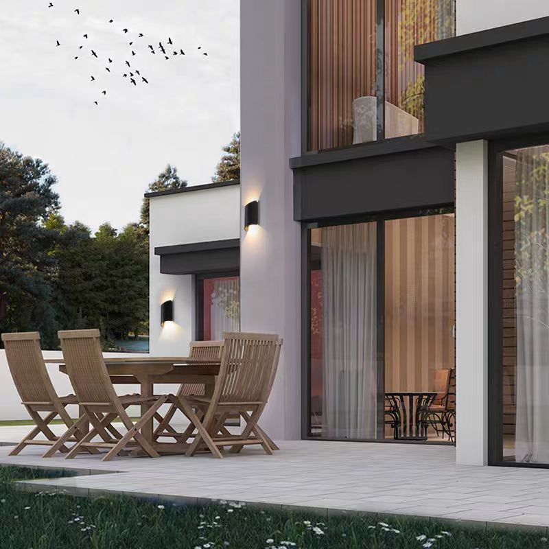 LED outdoor wall light ULT, 3+3W, 3000K, IP65, black