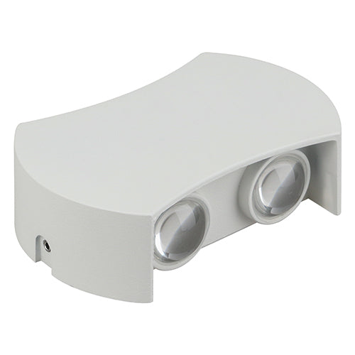 LED outdoor wall light ULT, 4x1W, 120°, 3000K, IP65, white