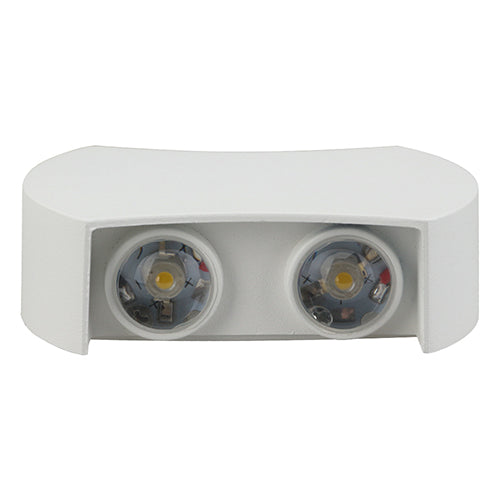 LED outdoor wall light ULT, 4x1W, 120°, 3000K, IP65, white
