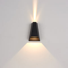 LED outdoor wall light ULT, 3+3W, 3000K, IP65, black