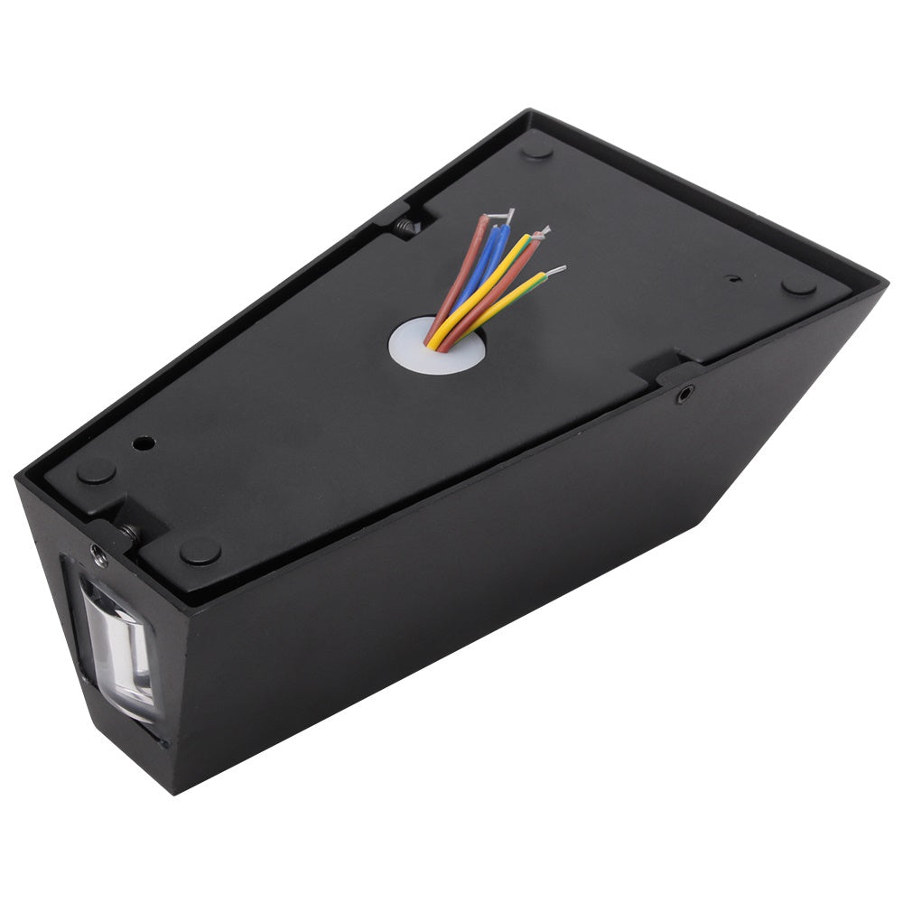 LED outdoor wall light ULT, 3+3W, 3000K, IP65, black