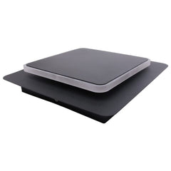 LED outdoor wall light ULT, 9W, 3000K, IP44, square, black