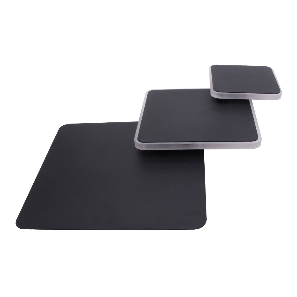 LED outdoor wall light ULT, 14W, 3000K, IP44, square, black