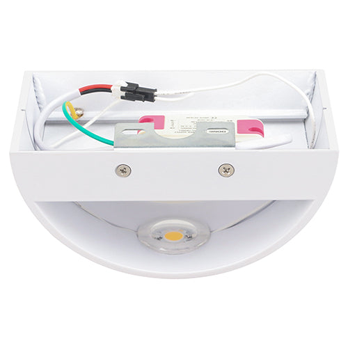 LED outdoor wall light ULT, 7W, 3000K, IP44, white