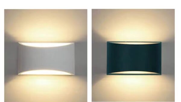 LED outdoor wall light ULT, 7W, 3000K, IP44, black