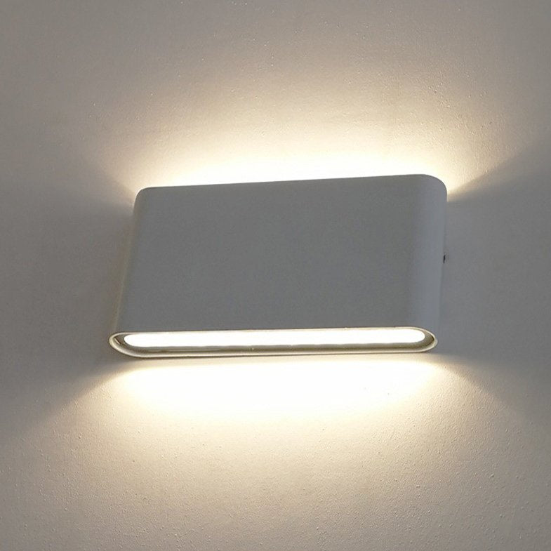 LED outdoor wall light ULT, 6+6W, 3000K, IP65, white