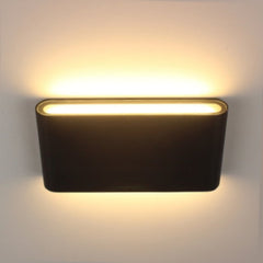 LED outdoor wall light ULT, 6+6W, 3000K, IP65, black