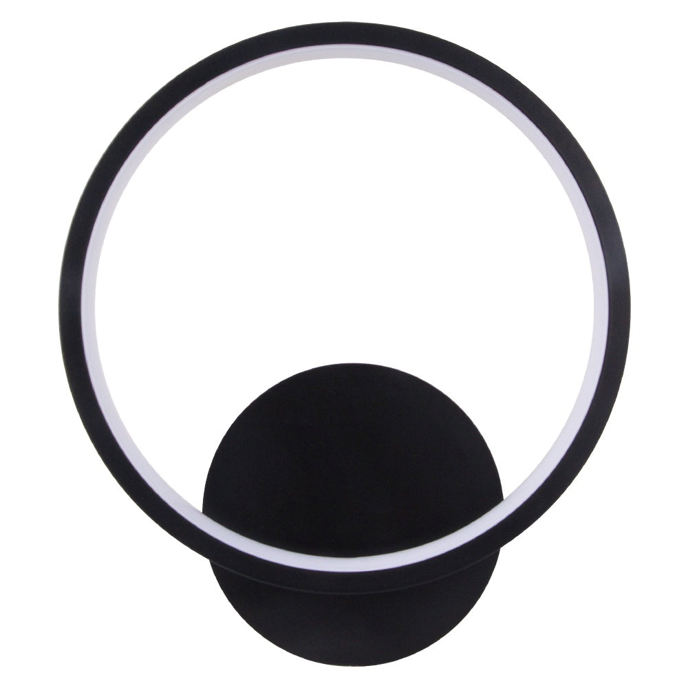 LED outdoor wall light ULT, 10W, 180°, 3000K, IP44, black