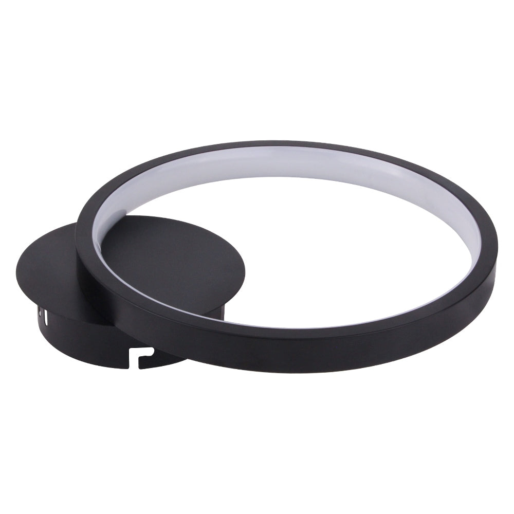 LED outdoor wall light ULT, 10W, 180°, 3000K, IP44, black