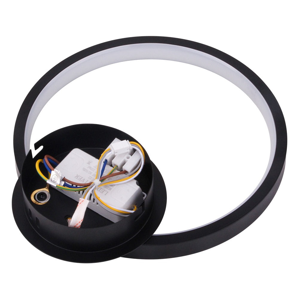 LED outdoor wall light ULT, 10W, 180°, 3000K, IP44, black