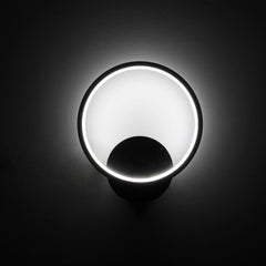 LED outdoor wall light ULT, 10W, 180°, 3000K, IP44, black