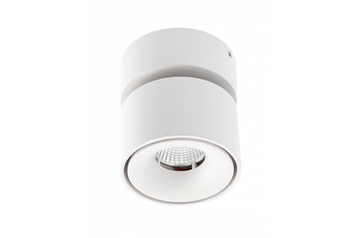 LED surface mounted light ULT 8W round, 680lm, 4000K, 36°, white