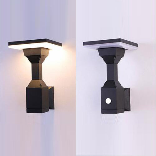LED outdoor wall light ULT  ,12W, 360°, 3000K, IP65, black
