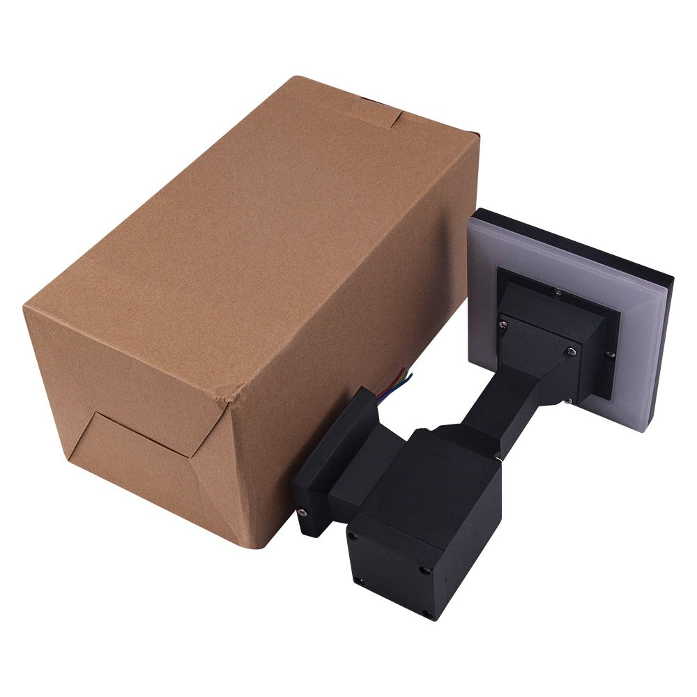 LED outdoor wall light ULT  ,12W, 360°, 3000K, IP65, black