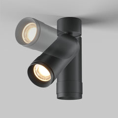 LED Ceiling light directable ULT 12W, 3000K, 15°-50°, black