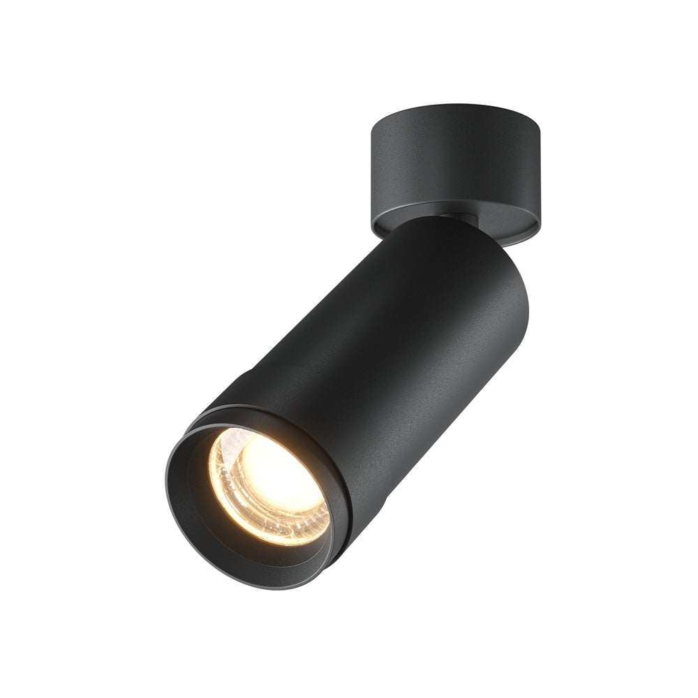 LED Ceiling light directable ULT 12W, 3000K, 15°-50°, black