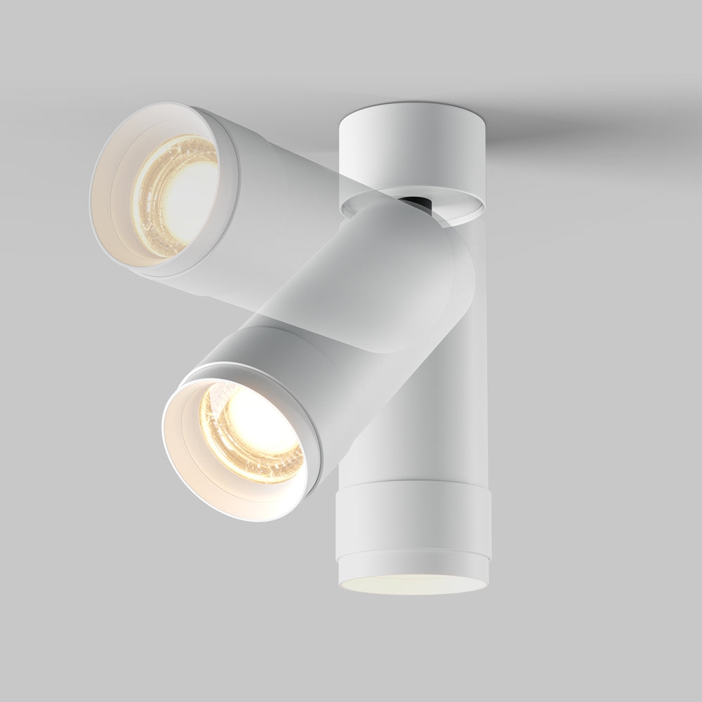 LED Ceiling light directable ULT 12W, 3000K, 15°-50°, white