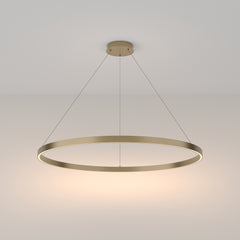 LED pendant light ULT 61W, Ø1000mm, 3000K, 120°, brass
