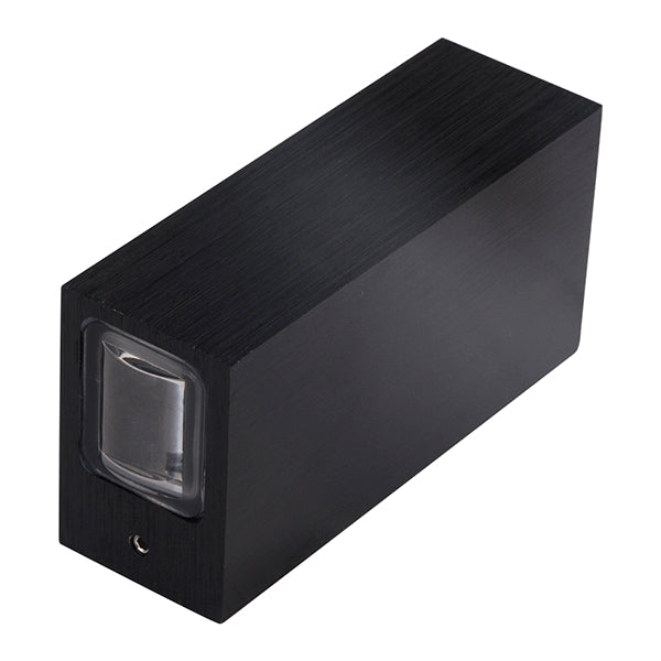 LED outdoor wall light ULT, 3+3W, 10°, 3000K, IP65, black