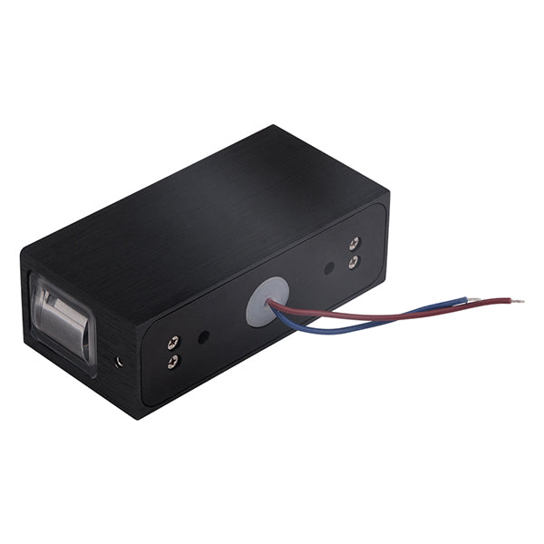 LED outdoor wall light ULT, 3+3W, 10°, 3000K, IP65, black