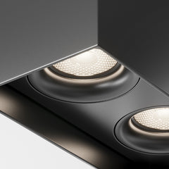Surface light KERPEN-SLIM ULT MR16, 100x115x200mm, black