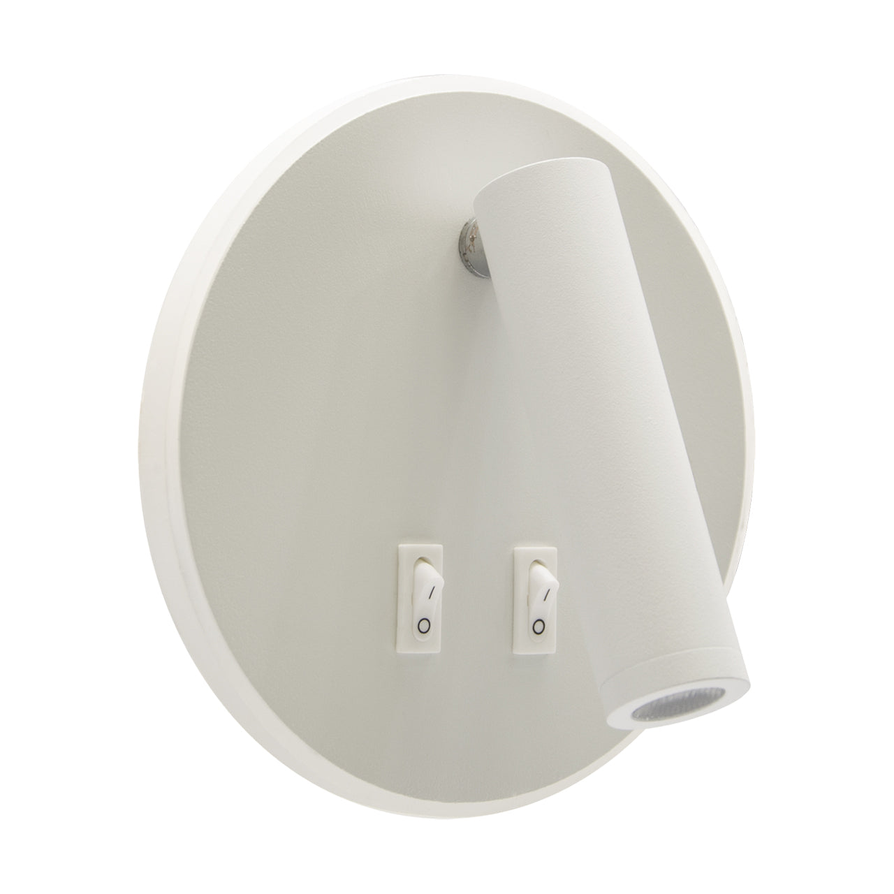 Wall light LED ULT round 6W 3000K 720lm + 3W 4000K 370lm, white